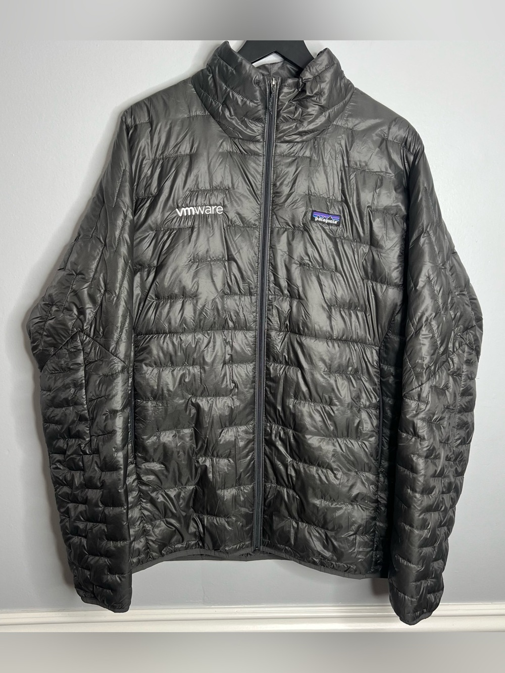 Patagonia Micro Puff Insulated Jacket Mens XL Grey STY 84065 FA19 *LOGO*